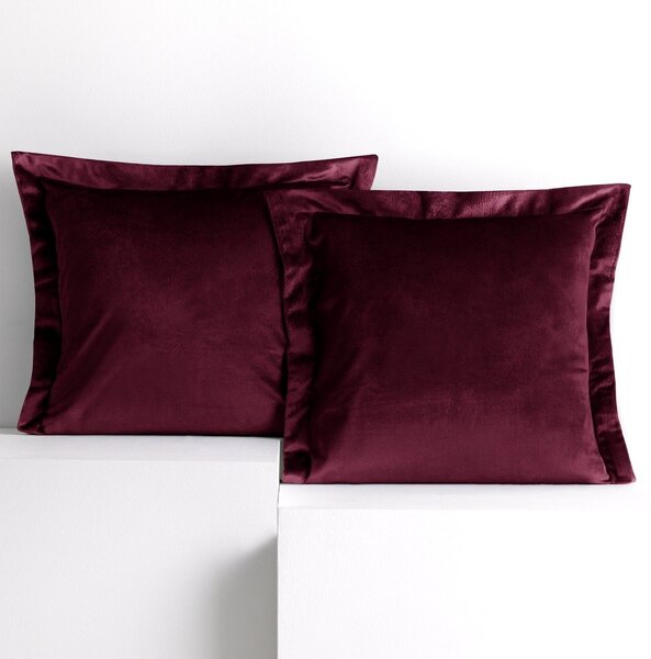 Federe decorative in set in velluto 2 pz 45x45 cm Velvet – Restilo