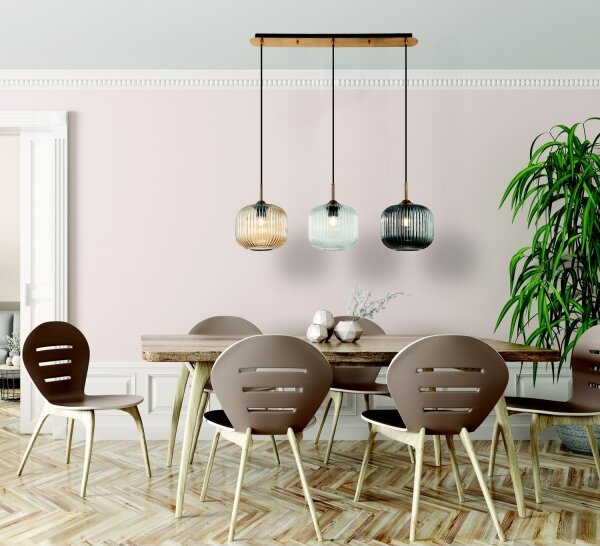 Zambelis 22074 - Lampadario a sospensione con filo 3xE27/40W/230V