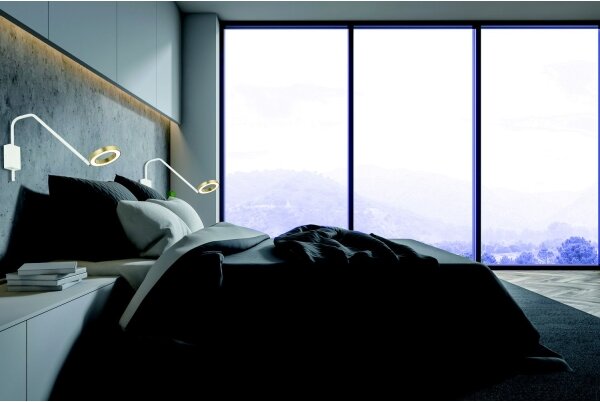Zambelis 22043 - Applique a LED dimmerabile LED/7W/230V bianco