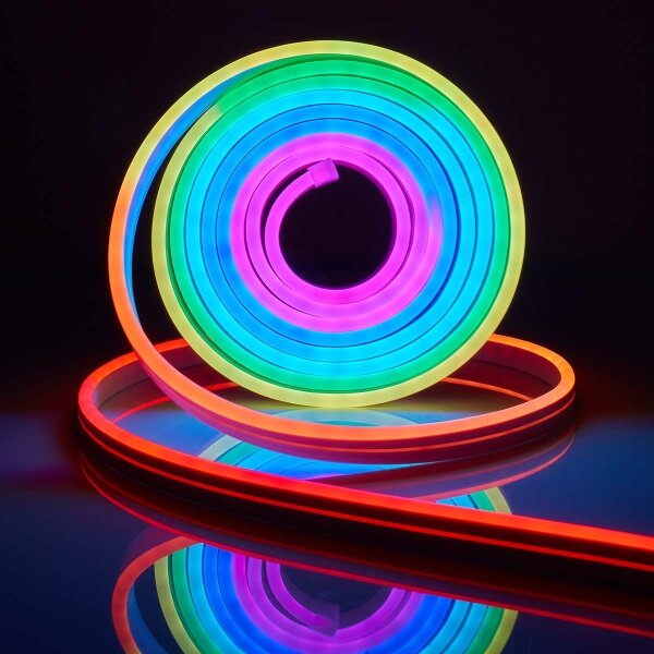 Nedis WIFILN51CRGB-LED RGB striscia dimmerabile SmartLife 6m 32W/230V Wi-Fi IP65
