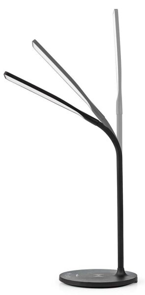 Nedis LTLGQ4M2BK - Lampada dimmerabile con ricarica wireless Qi LED/5,5W/230V 2700-6500K
