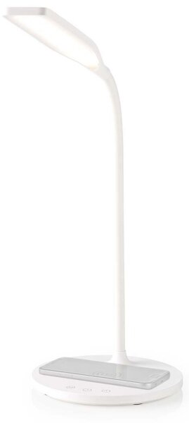 Nedis LTLGQ4M2WT - Lampada dimmerabile con ricarica wireless Qi LED/5,5W/230V 2700-6500K
