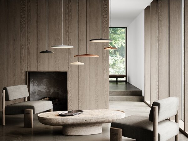 DFTP by Nordlux - Lampadario a sospensione con filo LED dimmerabile ARTIST LED/24W/230V diametro 40 cm rame