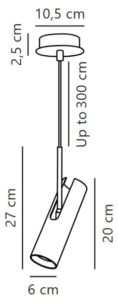 DFTP by Nordlux - Lampada a sospensione su cavo MIB 1xGU10/8W/230V nero