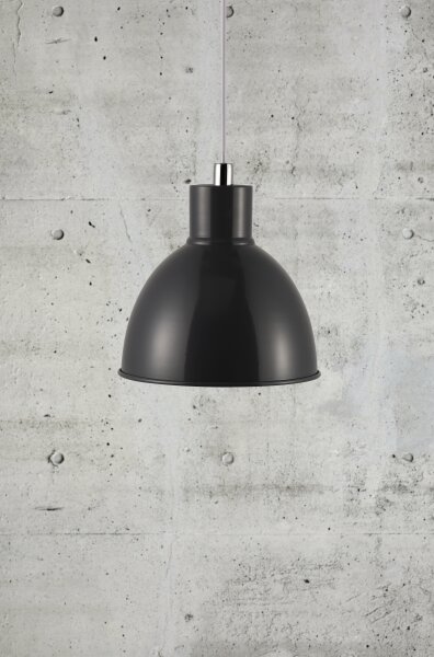 Nordlux - Lampadario a sospensione con filo POP 1xE27/40W/230V antracite