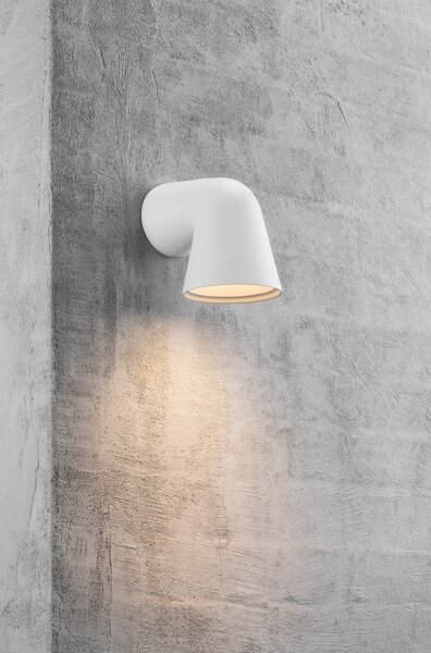 Nordlux - Applique da esterno FRONT 1xGU10/28W/230V IP44 bianco