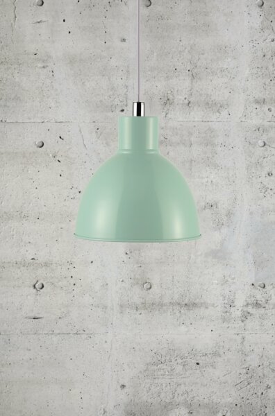 Nordlux - Lampadario a sospensione con filo POP 1xE27/40W/230V menta