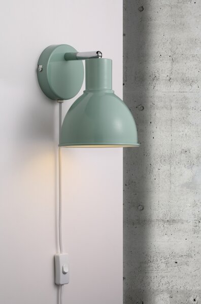 Nordlux - Faretto da parete POP 1xE27/18W/230V menta