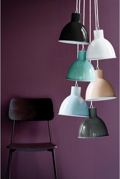 Nordlux - Lampadario a sospensione con filo POP 1xE27/40W/230V antracite
