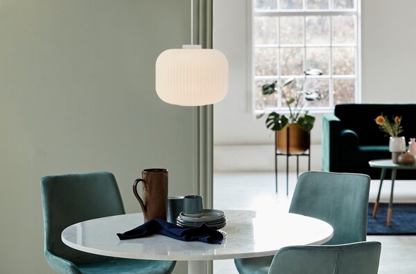 Nordlux - Lampadario a sospensione con filo MILFORD 1xE27/40W/230V diametro 30 cm