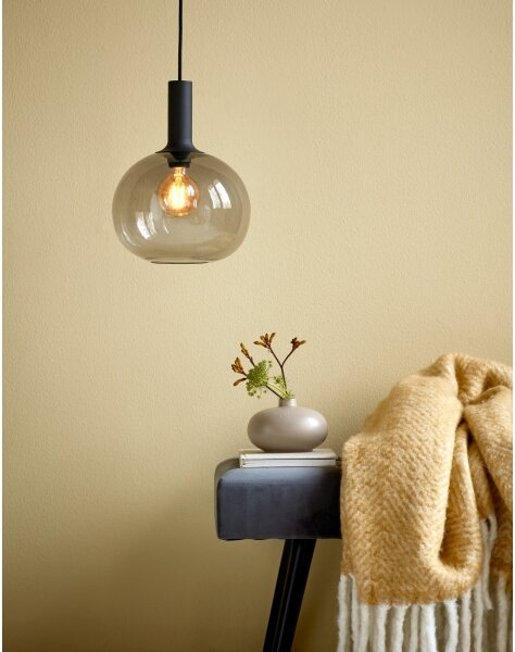 Nordlux - Lampadario a sospensione con filo ALTON 1xE27/60W/230V nero