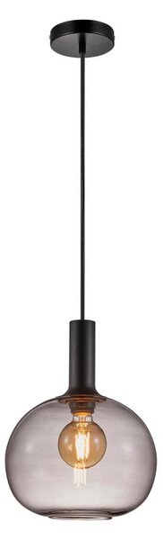 Nordlux - Lampadario a sospensione con filo ALTON 1xE27/60W/230V nero