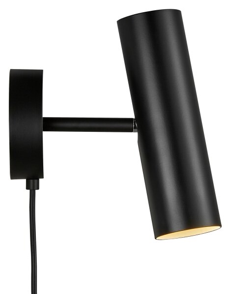 DFTP by Nordlux - Faretto da parete MIB 1xGU10/8W/230V nero