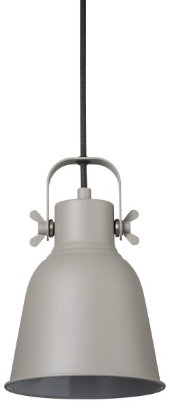 Nordlux - Lampadario a sospensione con filo ADRIAN 1xE27/25W/230V diametro 16 cm grigio