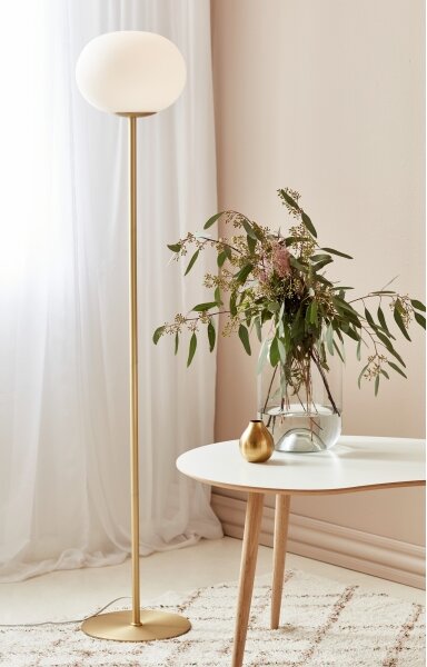Nordlux - Lampada con piedistallo ALTON 1xE27/25W/230V oro