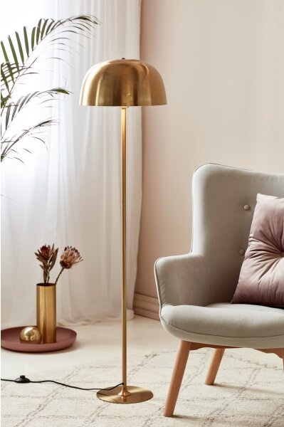Nordlux - Lampada con piedistallo CERA 1xE27/60W/230V oro