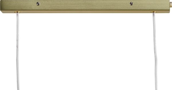 Nordlux - Lampadario a sospensione con filo CONTINA 3xG9/5W/230V ottone