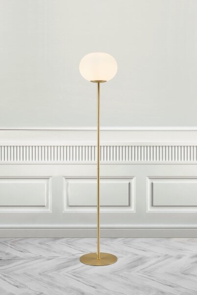 Nordlux - Lampada con piedistallo ALTON 1xE27/25W/230V oro