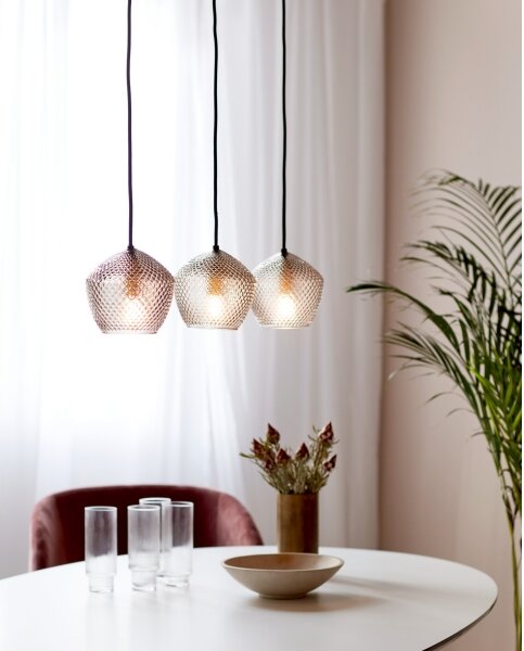 Nordlux - Lampadario a sospensione con filo ORBIFORM 3xE14/25W/230V