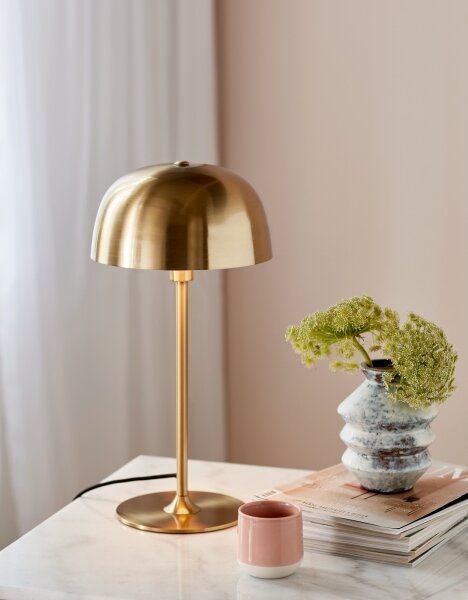 Nordlux - Lampada da tavolo CERA 1xE14/40W/230V oro