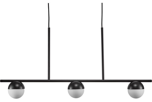 Nordlux - Lampadario a sospensione con filo CONTINA 3xG9/5W/230V nero