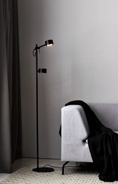 Nordlux - Lampada da terra dimmerabile a LED CLYDE 2xLED/4W/230V
