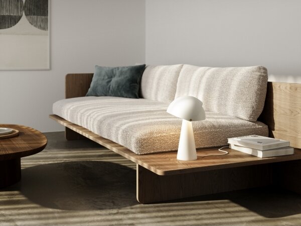 DFTP by Nordlux-Lampada da tavolo con paralume regolabile ALIGN 1xE27/25W/230V bianco