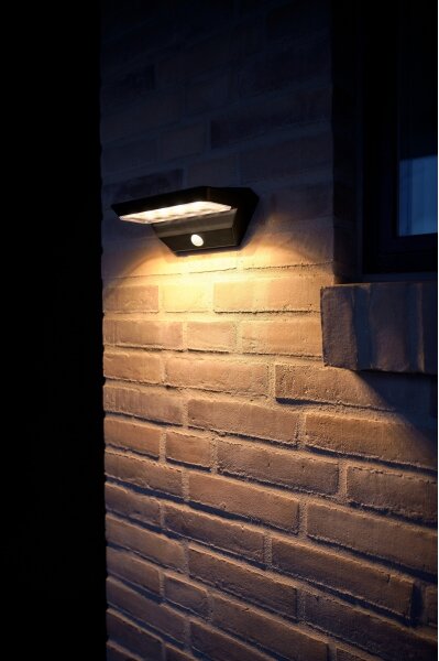 Nordlux - Lampada solare da parete LED con sensore AGENA LED/5W/3,7V IP44