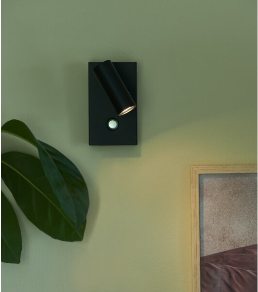 Nordlux - Faretto da parete dimmerabile OMARI LED/3,2W/230V nero