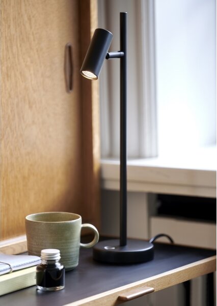 Nordlux - Lampada da tavolo LED dimmerabile OMARI LED/3,2W/230V nero