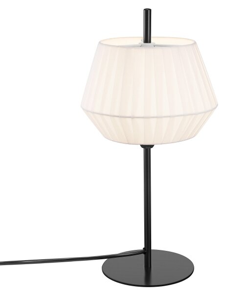 Nordlux - Lampada da tavolo DICTE 1xE14/40W/230V bianco/nero