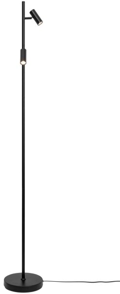 Nordlux - Lampada da terra dimmerabile a LED OMARI 2xLED/3,2W/230V nero