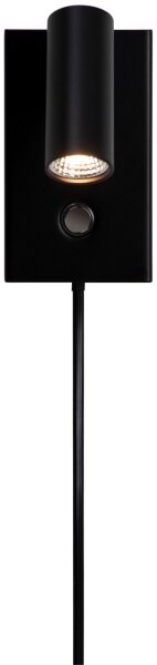 Nordlux - Faretto da parete dimmerabile OMARI LED/3,2W/230V nero