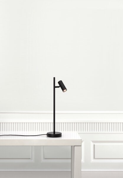 Nordlux - Lampada da tavolo LED dimmerabile OMARI LED/3,2W/230V nero