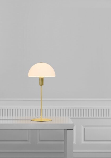 Nordlux - Lampada da tavolo ELLEN 1xE14/40W/230V oro/bianco