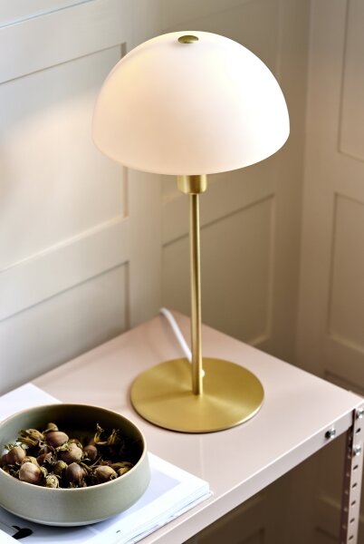 Nordlux - Lampada da tavolo ELLEN 1xE14/40W/230V oro/bianco