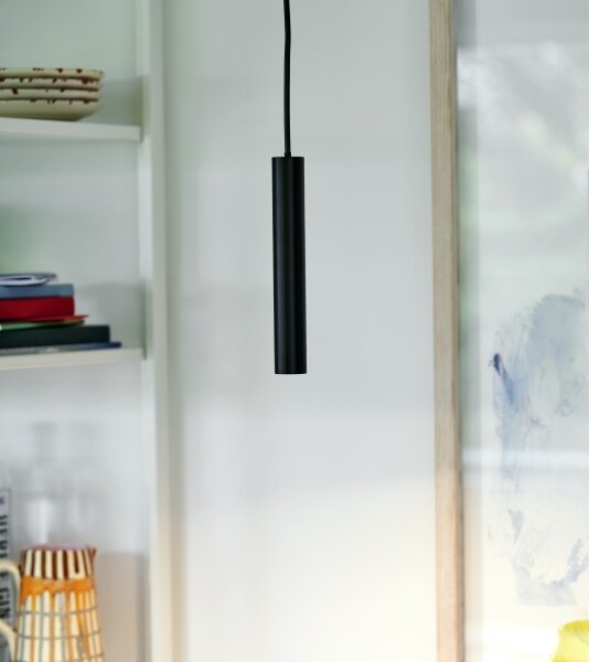 Nordlux - Lampadario a sospensione con filo LED dimmerabile OMARI LED/4,4W/230V nero