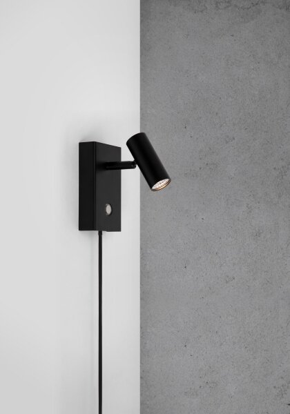 Nordlux - Faretto da parete dimmerabile OMARI LED/3,2W/230V nero