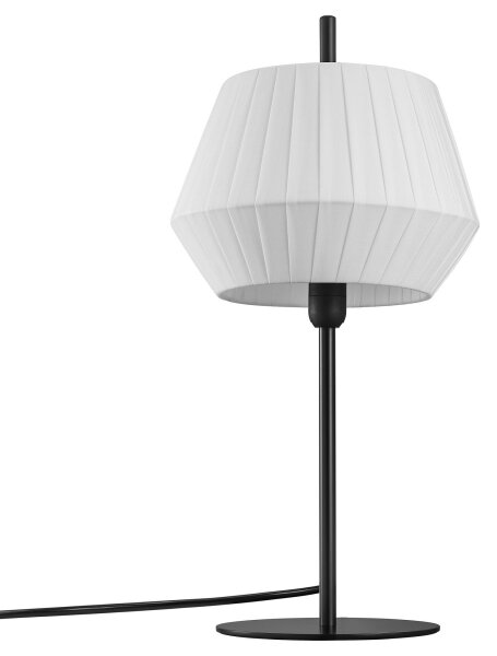 Nordlux - Lampada da tavolo DICTE 1xE14/40W/230V bianco/nero