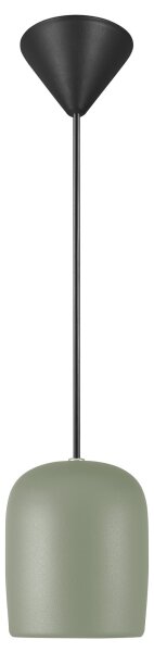 Nordlux - Lampadario a sospensione con filo NOTTI 1xE27/25W/230V verde