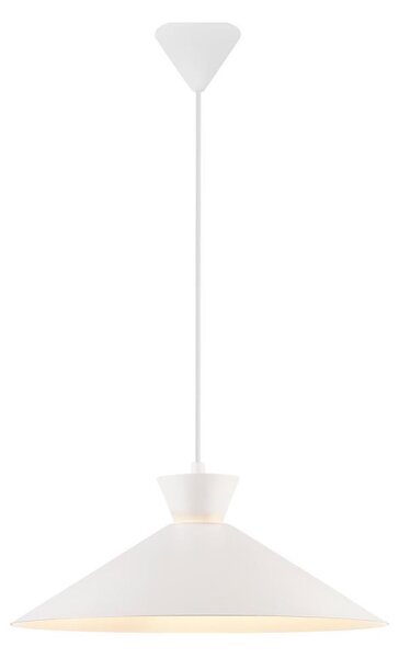 Nordlux - Lampadario a sospensione con filo DIAL 1xE27/40W/230V diametro 45 cm bianco