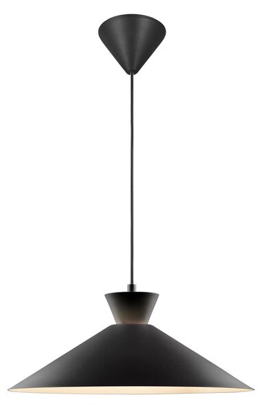 Nordlux - Lampadario a sospensione con filo DIAL 1xE27/40W/230V diametro 45 cm nero