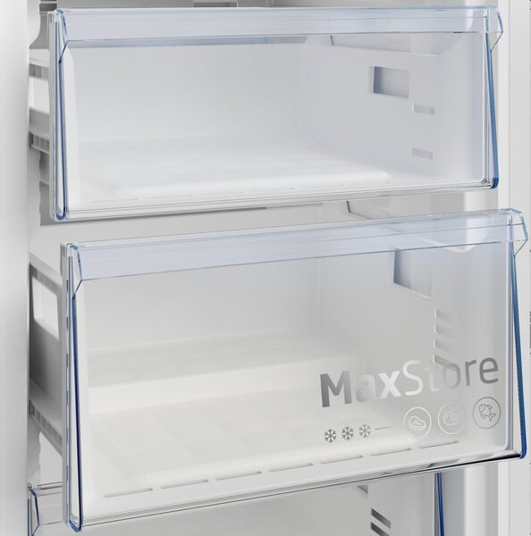 Beko Congelatore a Cassetti Verticale Capacit 286 Litri No Frost Classe energetica E Capacit congelamento 17 kg/24h colore Inox - B5RMFNE314X