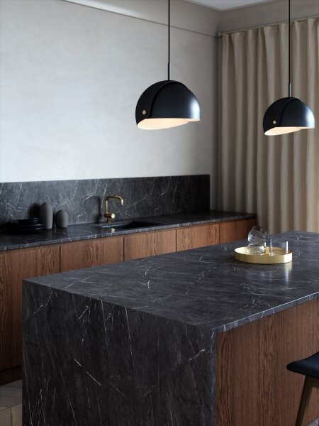 DFTP by Nordlux - Lampadario a sospensione con filo con paralume regolabile ALIGN 1xE27/15W/230V