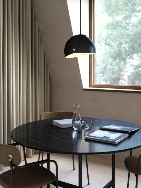 DFTP by Nordlux - Lampadario a sospensione con filo con paralume regolabile ALIGN 1xE27/15W/230V