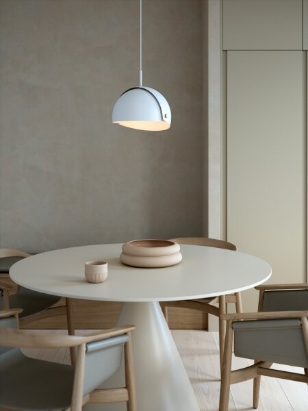 DFTP by Nordlux - Lampadario a sospensione con filo con paralume regolabile ALIGN 1xE27/15W/230V