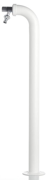 Fontana da Giardino a colonna forma di Periscopio Design Moderno Belfer Dimensioni 11x18xh 80 cm - peso 3,2 kg design , colore Bianco