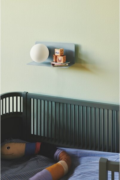 Nordlux - Applique con mensola LILIBETH 1xE14/25W/230V blu