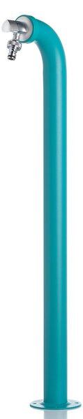 Fontana da Giardino a colonna forma di Periscopio Design Moderno Belfer Dimensioni 11x18xh 80 cm - peso 3,2 kg design, colore Turchese