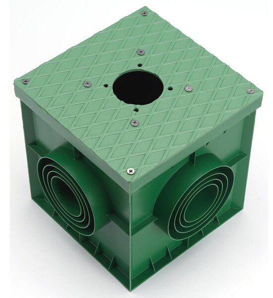 Pozzetto per Fontana da Giardino Dimensioni 25x25x25 cm in PVC Originale Belfer